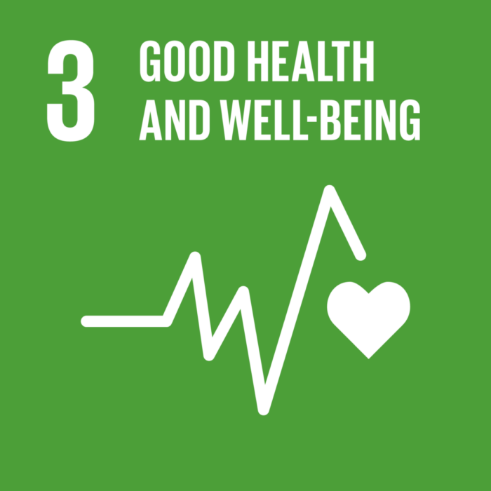 Absorbest sustainability work, good health and well being. Agenda 2030.