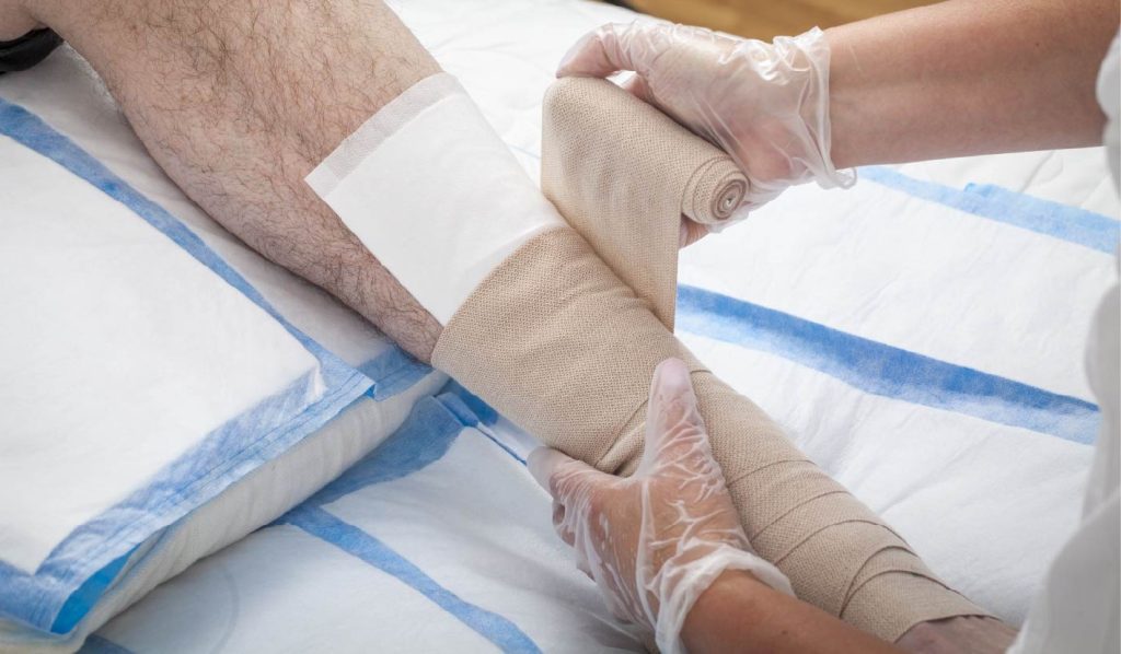 wound management in palliative care.